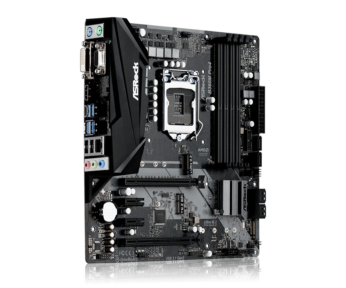 Asrock B360M Pro4 - Motherboard Specifications On MotherboardDB